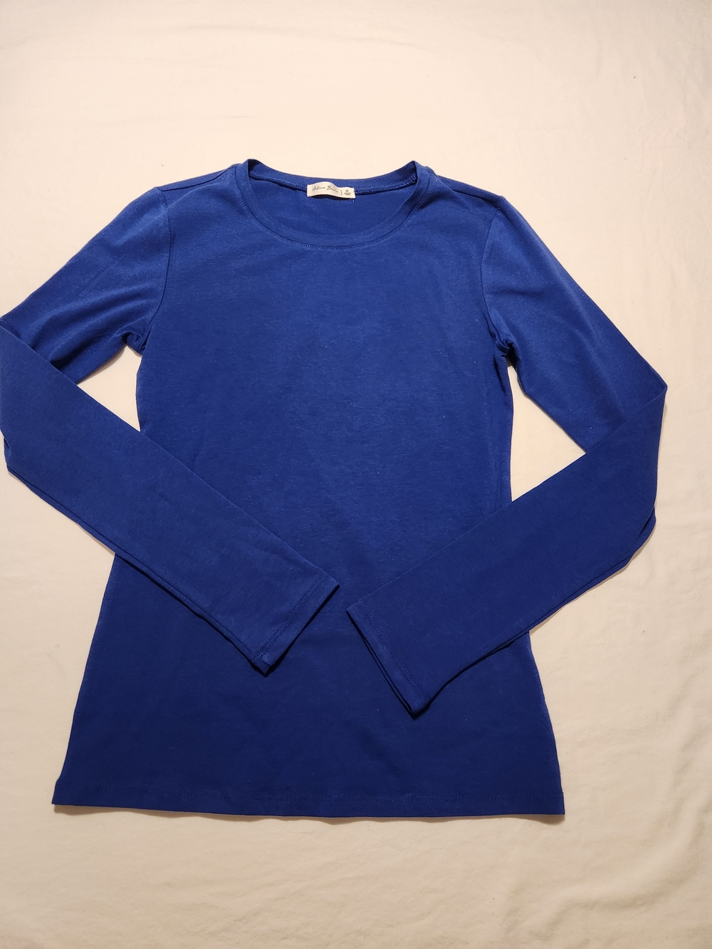 Active Basic Women’s Royal Blue Long Sleeve Tee Medium Stretch